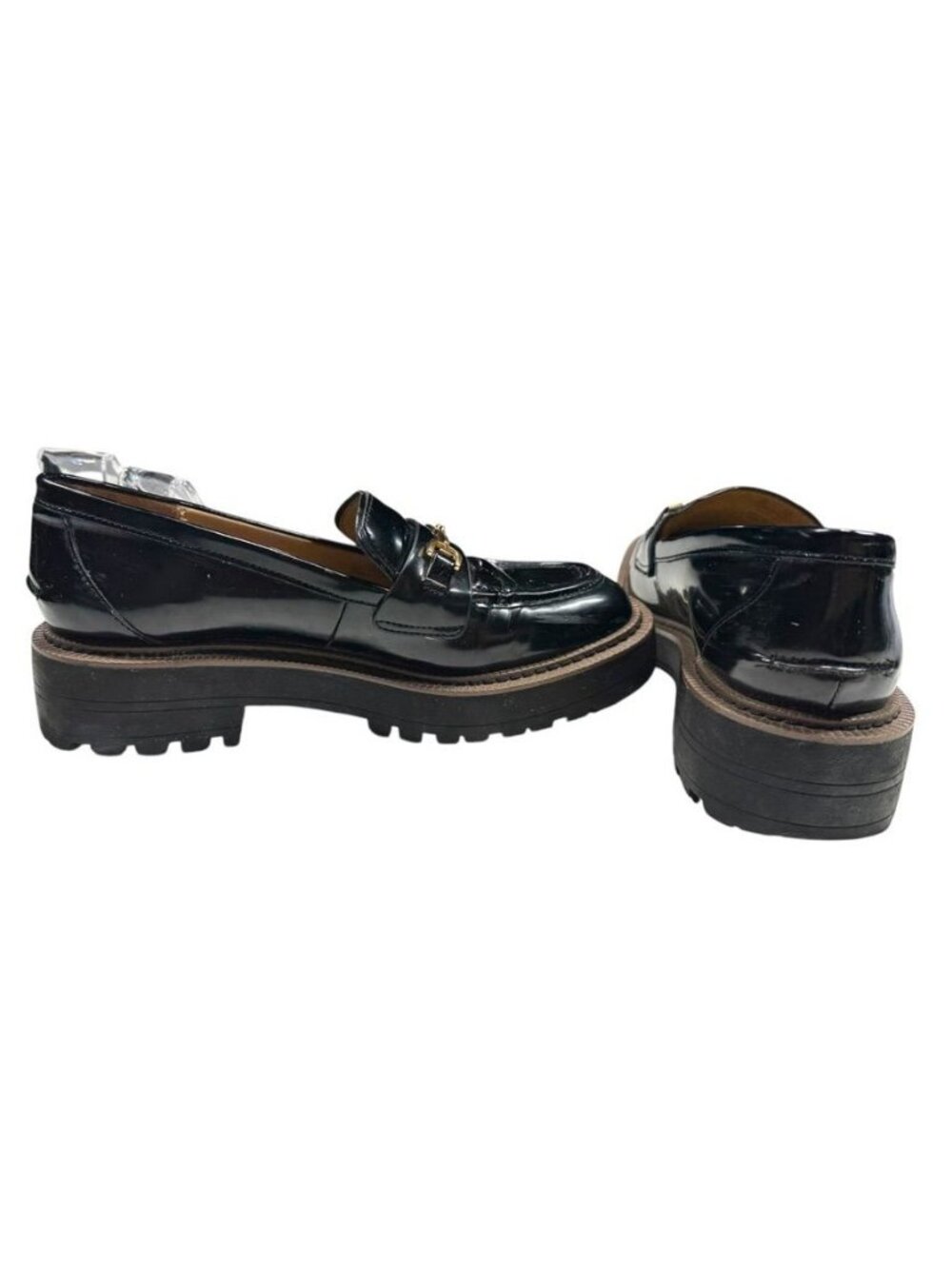 Sam Edelman Chunky Loafer Black Size 7 - Picture 10 of 10